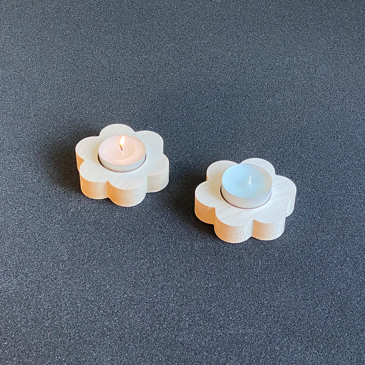 Teelicht Blume klein